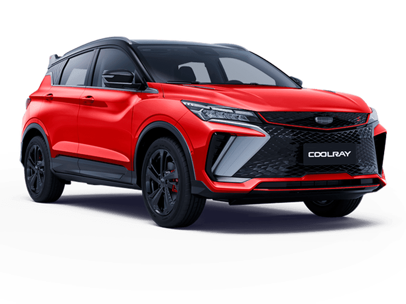 Купить Geely Coolray NEW в Уфе - Красный
