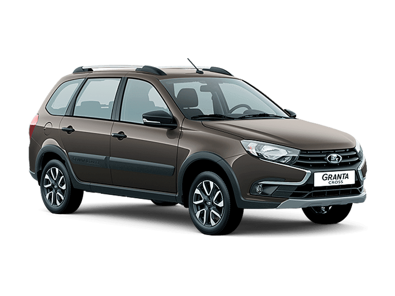 Купить Lada Granta Cross в Уфе - Серебристо-темно-серый «Борнео» (633) - металлик